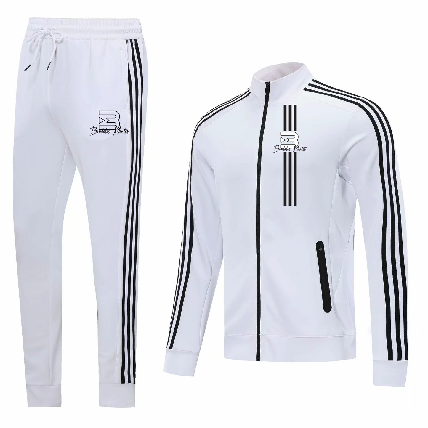 White/blacklines tracksuit