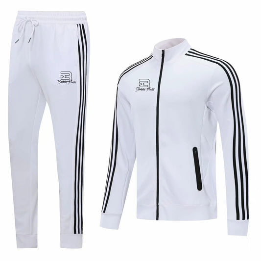 White/ Black lines tracksuit