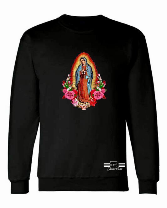 Virgen De Guadalupe crewneck