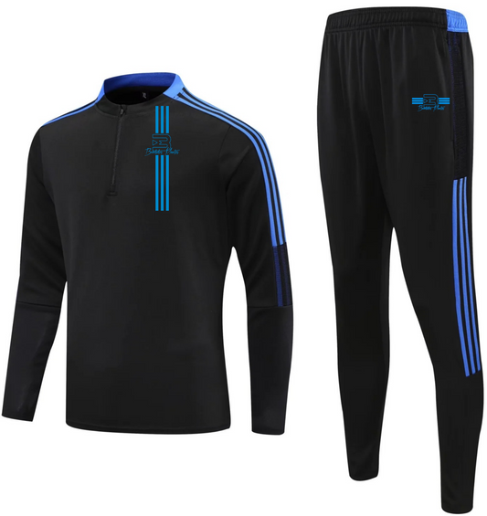 Black/Blue Tracksuit