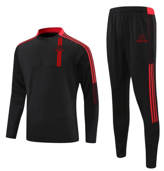 Black/Red Tracksuit